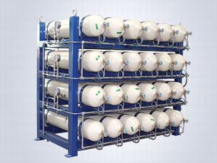 CNG Ground Cascade Storage